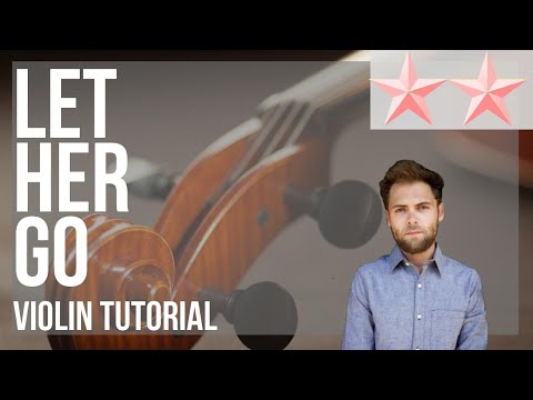 SUPER EASY: How to play Let Her Go by Passenger on Violin (Tutorial)