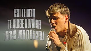 Esa te dejó / Te quise olvidar / Jamás vas a decirle (En Vivo)