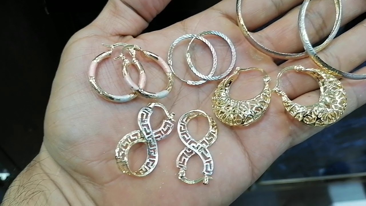 ARRACADAS CHAPA DE ORO