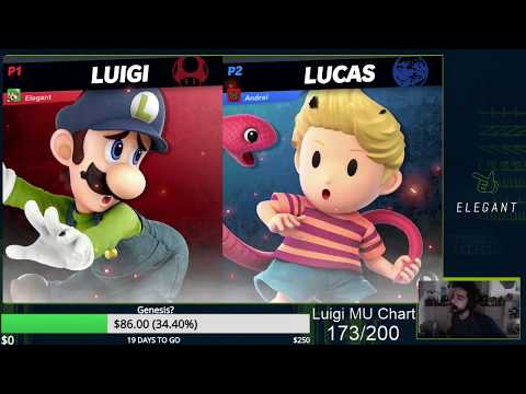 DpAndrew (Lucas) VS Elegant (Luigi) | Super Smash Bros. Ultimate