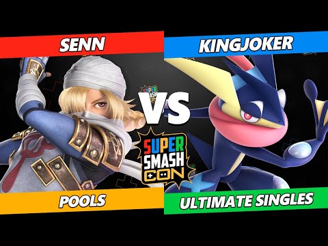 SSC 2022 - Senn (Sheik) Vs. KingJoker (Greninja) Smash Ultimate Tournament