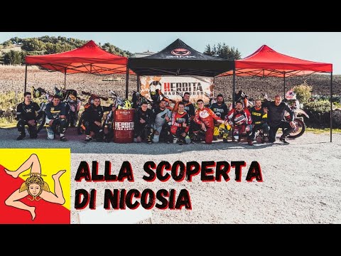 SICILIA E MOTO DA ENDURO PT.1 - ALLA SCOPERTA DI NICOSIA CON LUIGI +💥 ENDURO ESTREMO CON AMICI