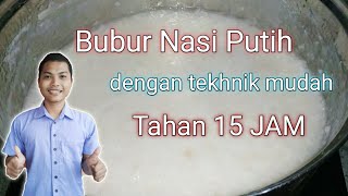 Download lagu Bubur Nasi Putih Begini Cara Membuatnya Agar Halus Tidak Gumpal mp3