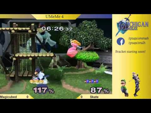 UMeMe 4 - Magicubed (Peach) vs Skate (Falco) Winners Round 1