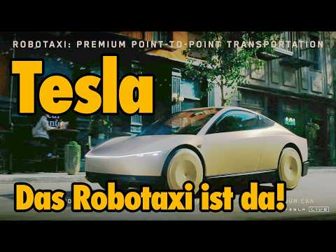 Video Thumbnail: Tesla - Robotaxi vorgestellt: "Historisches Ereignis!"