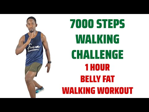 10000 Steps INTENSE Walk at Home Cardio Workout Melt 700 Calories