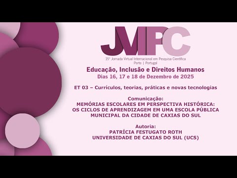 15ª JVIPC - ET 03 – PATRÍCIA FESTUGATO ROTH