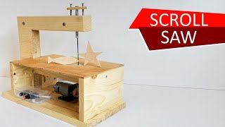 How to make SCROLL SAW machine with your hands at home? | 775 motor