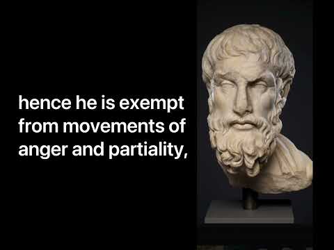 Epicurus Principal Doctrine I of 40