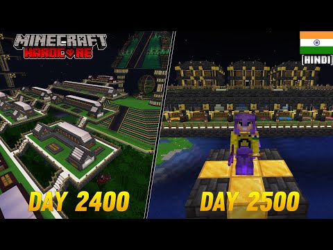 I Survived 2500 Days in Jungle Only World in Minecraft Hardcore(hindi)