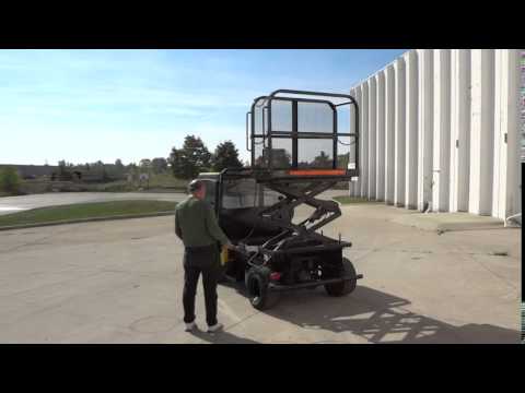 Surplus Forklift Auction Fall 2015 - Lot 205 - TORO 3300D FLAT BED PLATFORM LIFT DIESEL MAIN VEHICLE