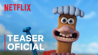 A FUGA DAS GALINHAS: A AMEAÇA DOS NUGGETS | Teaser oficial | Netflix