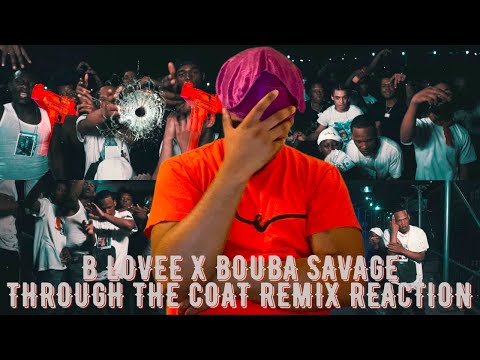B Lovee Ft Bouba Savage - Through The Coat (Remix) [REACTION] | Crooklyn Reaction