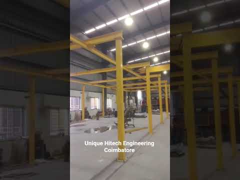 Semi Automated Grit Blasting Booth System