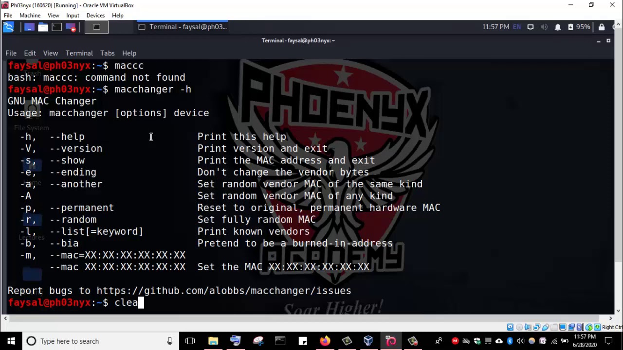 Malicious Python 3 Programming: MAC Changer - Changing MAC address manually
