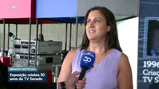 TV Senado celebra 30 anos com exposição que reúne registros da democracia brasileira
