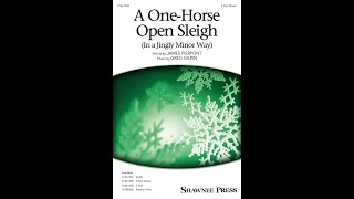 A One-Horse Open Sleigh
