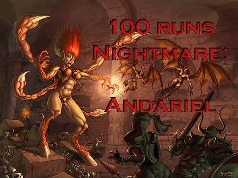 Diablo 2: 100 runs - Nightmare Andariel