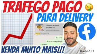 Tráfego pago para delivery/ Gastando apenas 10,00 reais por dia/ Aumente suas vendas!!!