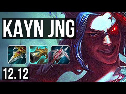 KAYN vs TALON (JNG) | 14/0/6, Rank 4 Kayn, Legendary | KR Challenger | 12.12