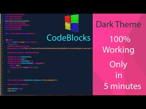 code blocks dark theme