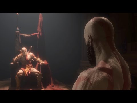 Kratos Meets Young Kratos In Valhalla Scene - God Of War Ragnarok Valhalla DLC