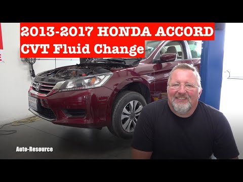 2013 Honda Accord CVT Transmission fluid change