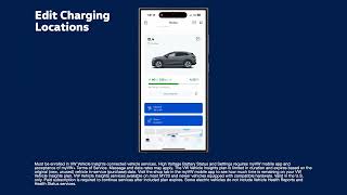Volkswagen myVW EV Battery and Charge Settings