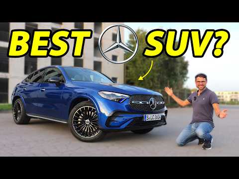 all-new Mercedes GLC Coupé 300 AMG-Line driving REVIEW