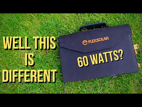 FlexSolar 60 Watt Solar Panel | Help Me Out Here