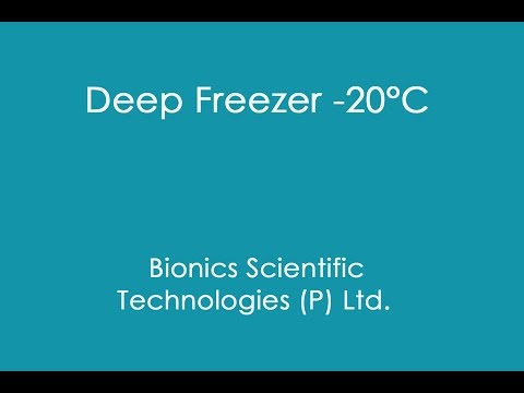 Deep Freezer -20C Made of Stainless Steel