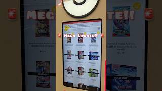 🚨Mega Update🚨 Chaos rising is now available at the Pokemon Vending Machines! #pokemon #update