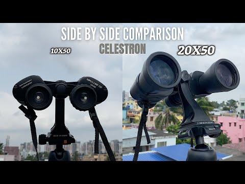 Celestron Upclose G2 10X50 Vs. Celestron Upclose G2 20X50 - Sharpeness & Zooming Power Comparison