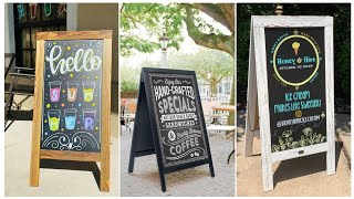 Chalkboard Sign Decor: Ideas to Add a Touch of Rustic Charm