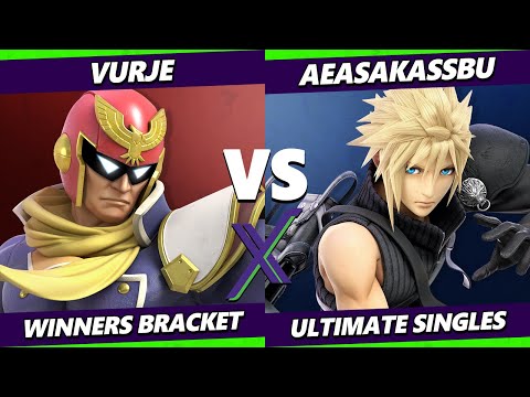 S@X 523 - VurJe (Captain Falcon) Vs. ArasakaSSBU (Cloud) Smash Ultimate - SSBU