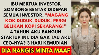 Download lagu 'MAGANG KOK BERANI DUDUK DISINI! BELIKAN KOPI!' TERIAK IBU MERTUAKU YANG INVESTOR - KUBUAT DIA HI... mp3