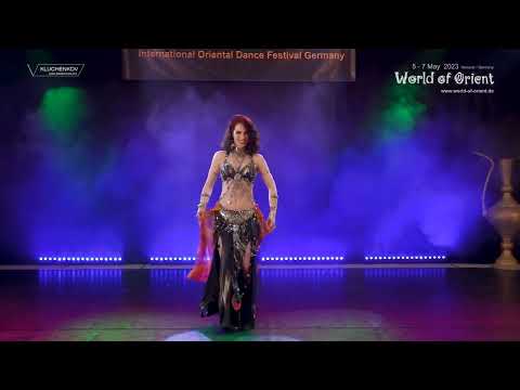 Abby at World of Orient Cup 2023 - Contest Solo Fusion Fantasy, 2nd place