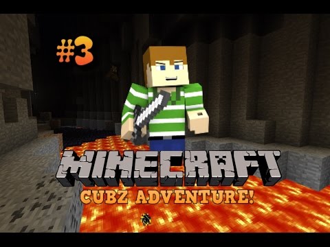 Exploring Minecraft's Terrifying Caves - Cubz Adventure #3