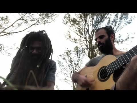 Mulena - Tio Bang and Dudi Shaul - Woodford Folk Festival - Backstage Jam