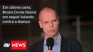 Corpo de Bruno Covas é sepultado junto ao avô em Santos