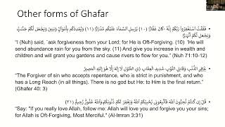 Allah's Names: Al Ghaffar, Al Ghafour & Al Afwuu