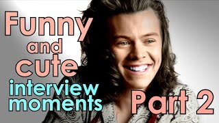 Harry Styles - Funny and cute interview moments {Part 2}