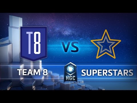 HGC NA Phase 1 - Game 1 - Team 8 vs Superstars