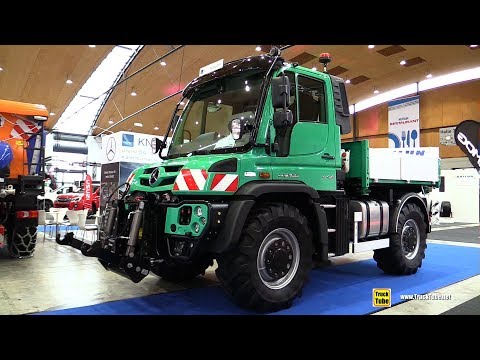 Thumbnail for 2020 Mercedes Unimog U429 Service Vehicle by Knoblauch - Exterior Interior Walkaround by Unimog