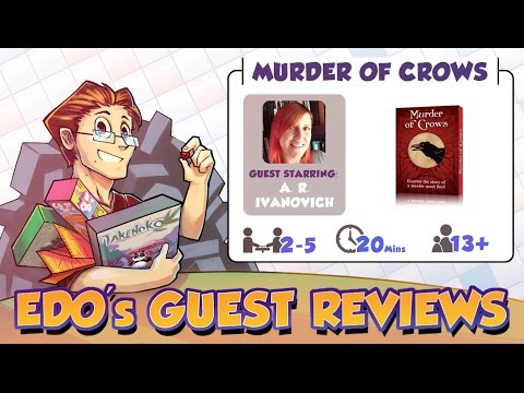 Edo's Murder of Crows Card Game Review (A.R. Ivanovich)