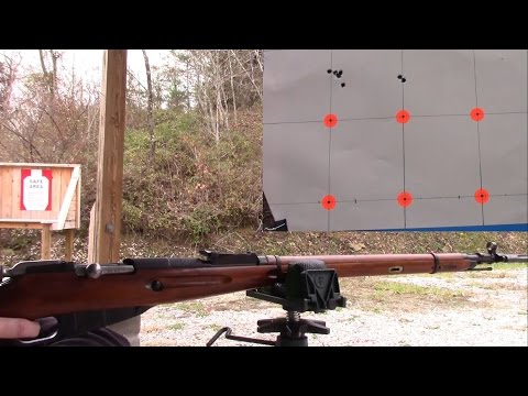 Reloading 7.62x54R - ep 2 - Range testing our handloads from ep 1 in my Mosin-Nagant 91/30
