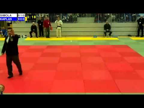Judo U21 SM 2014: M21-73: SIMOLA - KAPLAS