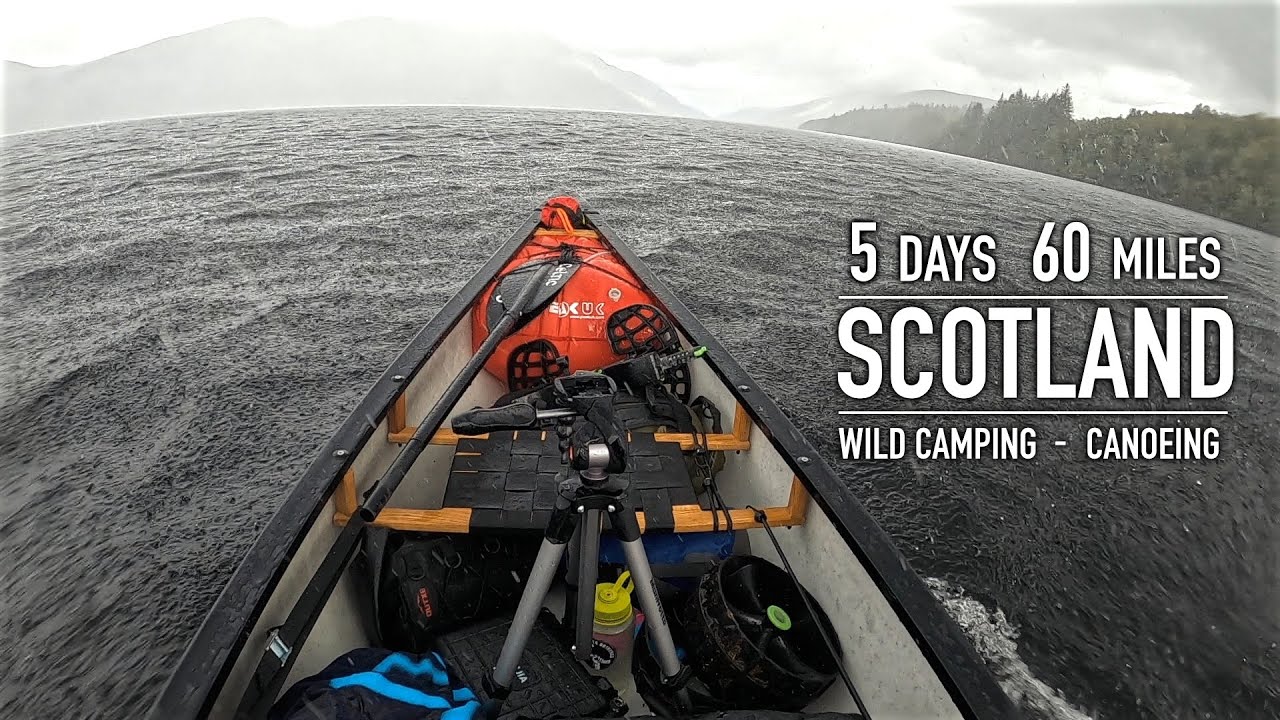5 Day 60 Mile Wilderness Canoe Trip in Scotland: Great Glen Canoe Trail