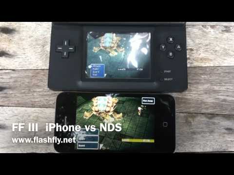 Final Fantasy III iPhone vs Nintendo DS