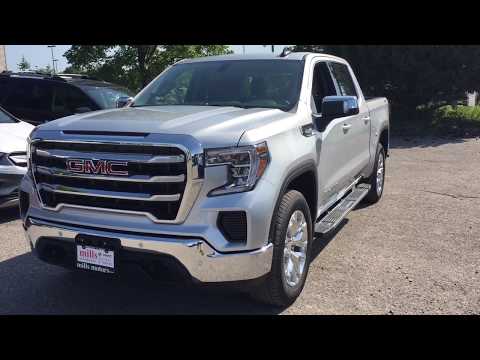Quicksilver Metallic 2019 GMC Sierra 1500 4WD Crew Cab SLE Review Oshawa null - Mills Motors Buick G